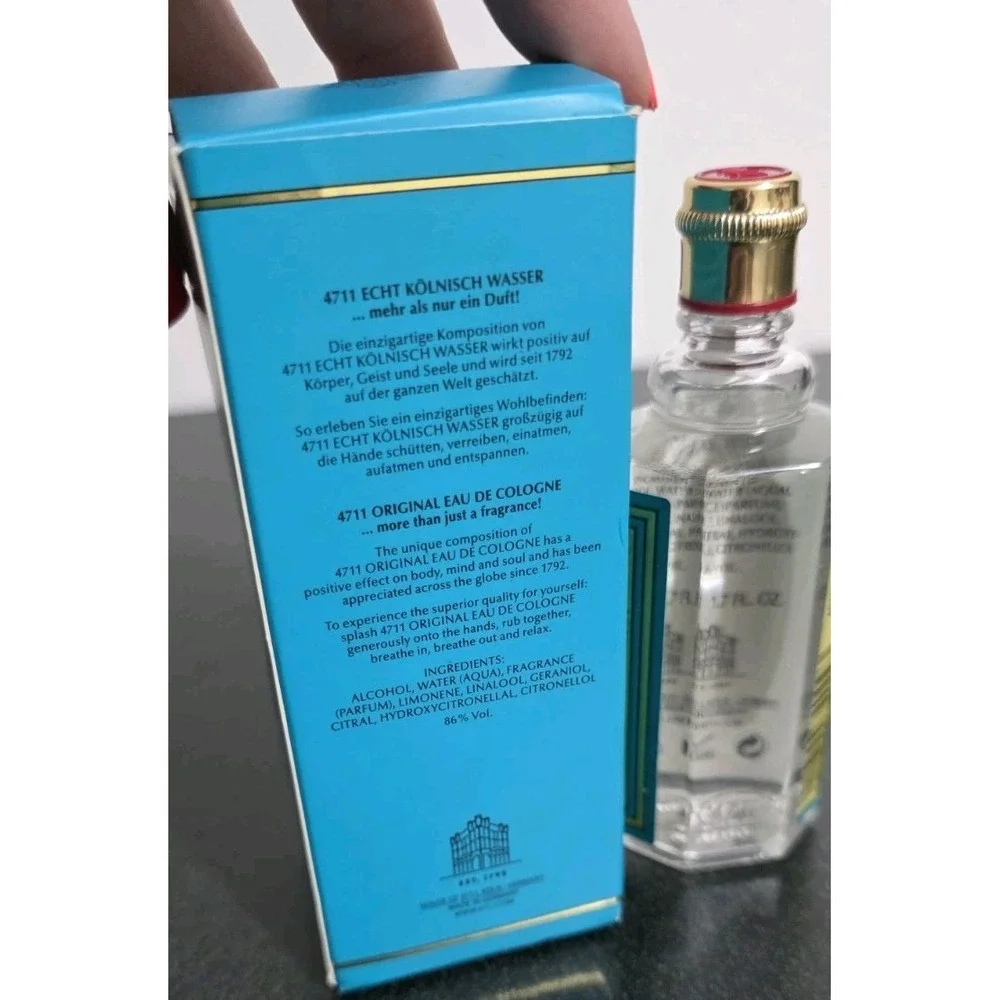 NEW ECHT KOLNISCH WASSER No 4711 ORIGINAL EAU DE COLOGNE SPLASH 10.2Oz / 300‎ ml
